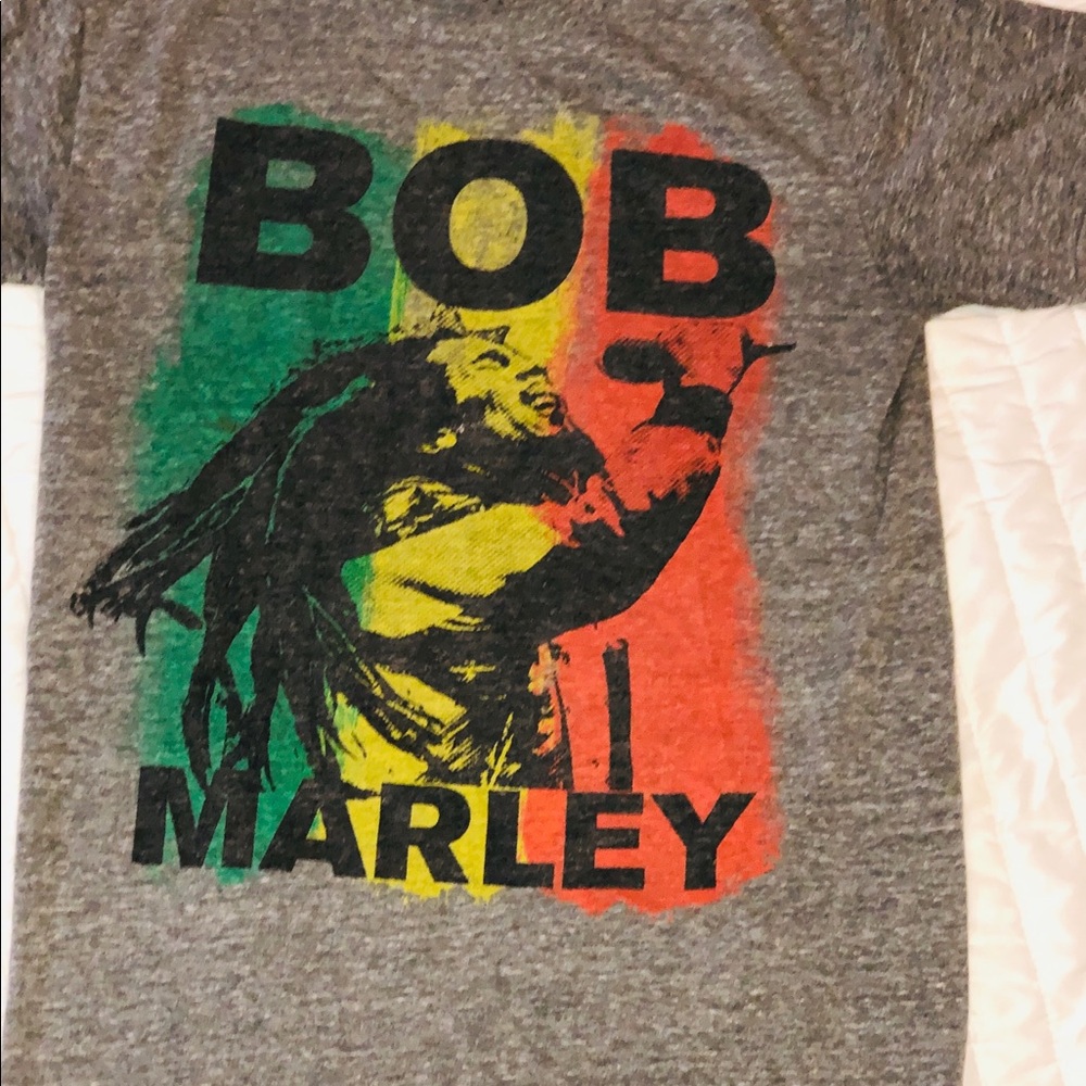 Bob Marley Grey Tee